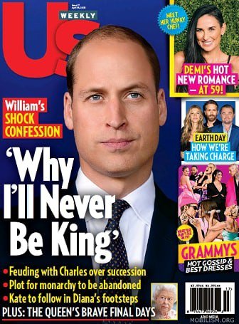 کتاب مجله انگلیسی آس ویکلی Us Weekly - April 18, 2022