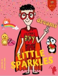 کتاب مجله انگلیسی لیتل اسپارکلز  Little Sparkles - Issue 10, February 2022
