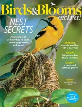 کتاب مجله انگلیسی بردز اند بلومز اکسترا  Birds and Blooms Extra - March 2022