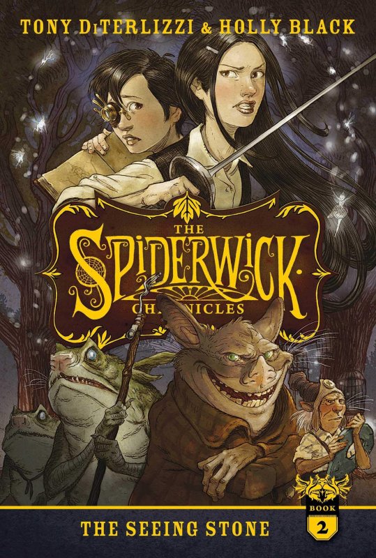کتاب سنگ دیدن The Seeing Stone 2 The Spiderwick Chronicles