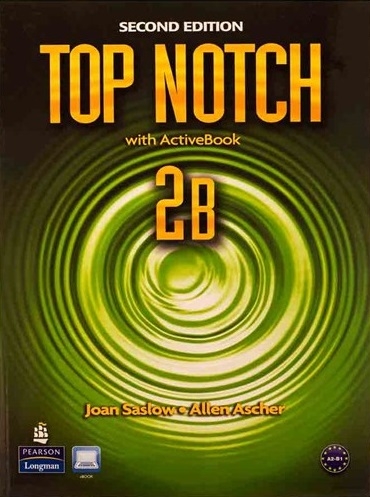کتاب آموزشی تاپ ناچ ویرایش دوم Top Notch 2B 2nd edition