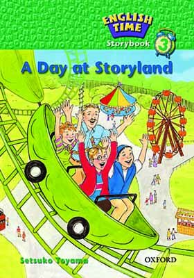 کتاب داستان انگلیسی یک روز در استوری لند  English Time Story-A Day at Storyland