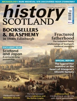 کتاب مجله انگلیسی هیستوری اسکاتلند  History Scotland - Vol 22, No 4, July/August 2022