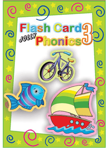 فلش کارت جولی فونیکس Jolly Phonics 3 Flashcards