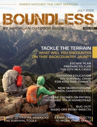 کتاب مجله انگلیسی امریکن اوت دور گاید  American Outdoor Guide - Vol. 01 Issue 05, July 2022