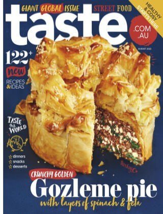 کتاب مجله انگلیسی تیست دات کام  taste.com.au - August 2022
