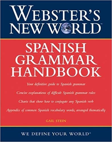 کتاب زبان اسپانیایی وبسترز نیو ورد اسپنیش گرامر Websters New World Spanish Grammar Handbook
