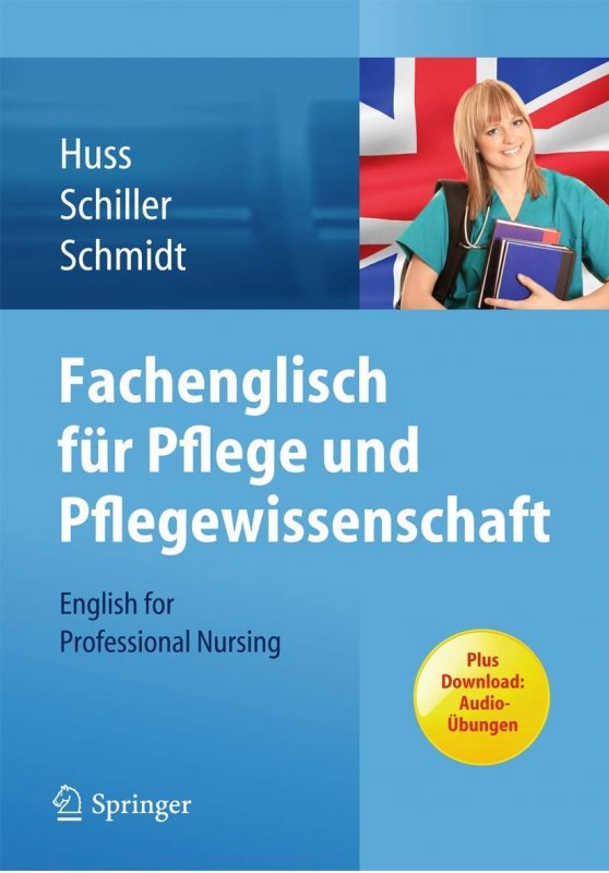کتاب پزشکی آلمانی Fachenglisch fur Pflege und Pflegewissenschaft