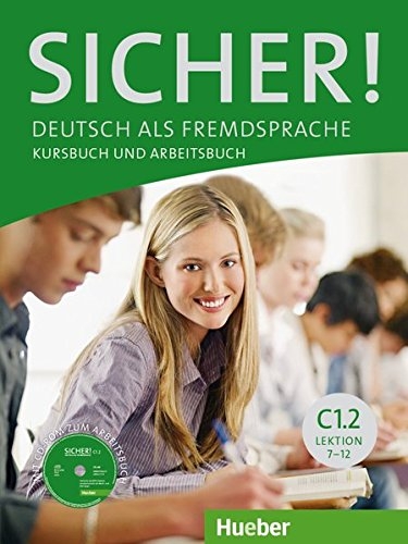 کتاب آلمانی زیشا Sicher C1.2 Lektion 7-12 kursbuch Arbeitsbuch