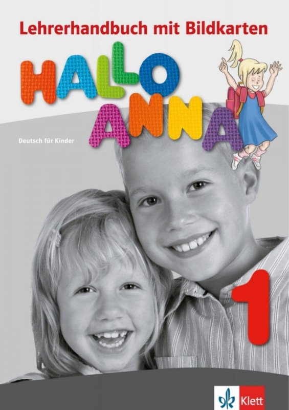 کتاب معلم آلمانی هالو آنا Hallo Anna 1 Lehrerhandbuch mit Bildkarten