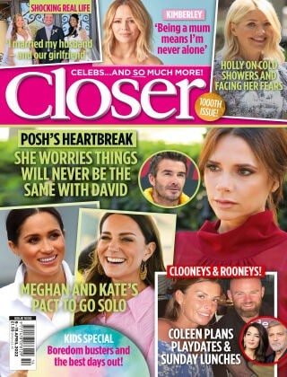 کتاب مجله انگلیسی کلوزر یوکی  Closer UK - Issue 1000, April 09/15 2022