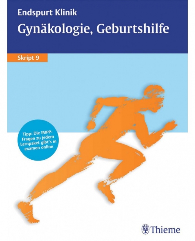کتاب پزشکی آلمانی اندسپورت کلینیک اسکریپت  (Endspurt Klinik Gynäkologie, Geburtshilfe (Skript 9