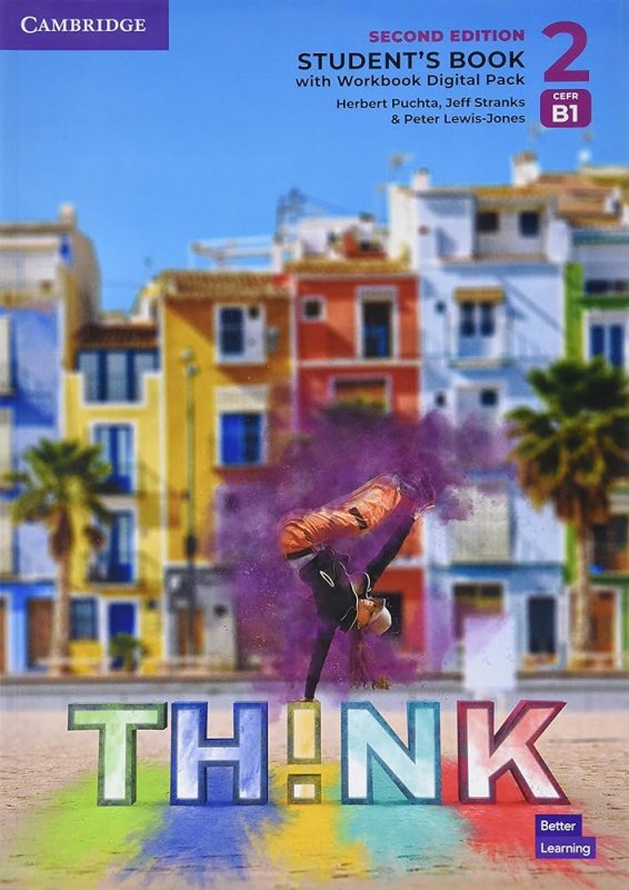 کتاب تینک دو ویرایش دوم بریتیش Think Level 2 2nd Edition