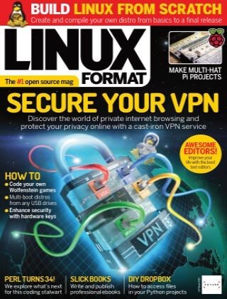کتاب مجله انگلیسی لینوکس فرمت یوکی  Linux Format UK - March 2022