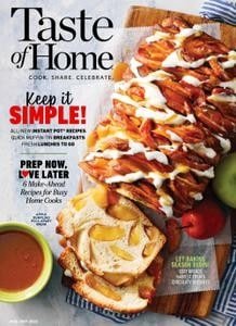 کتاب مجله انگلیسی تیست اف هوم Taste of Home - August/September 2022