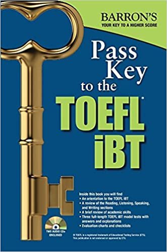 کتاب زبان پس کی تو  تافل آی بی تی Pass Key to the TOEFL iBT 9th