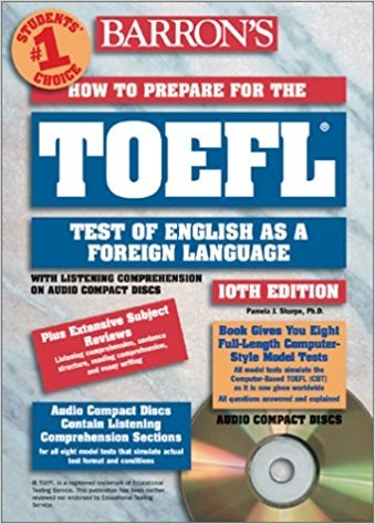 کتاب زبان هو تو پریپر فور د تافل تست Barrons How to Prepare for the Toefl Test: Test of English As a Foreign Language