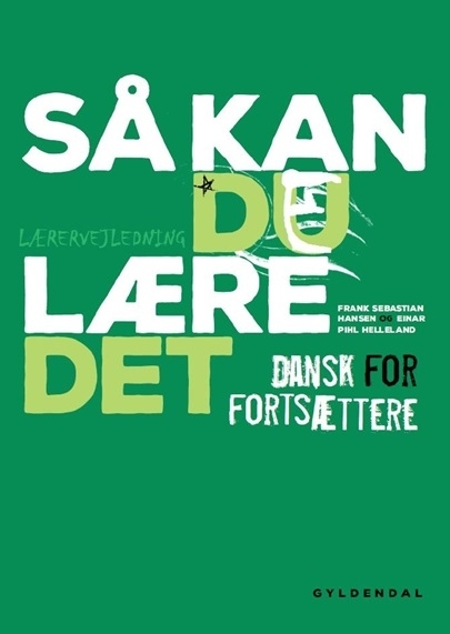 کتاب دانمارکی SÅ KAN DU LÆRE DET GRUNDBOG