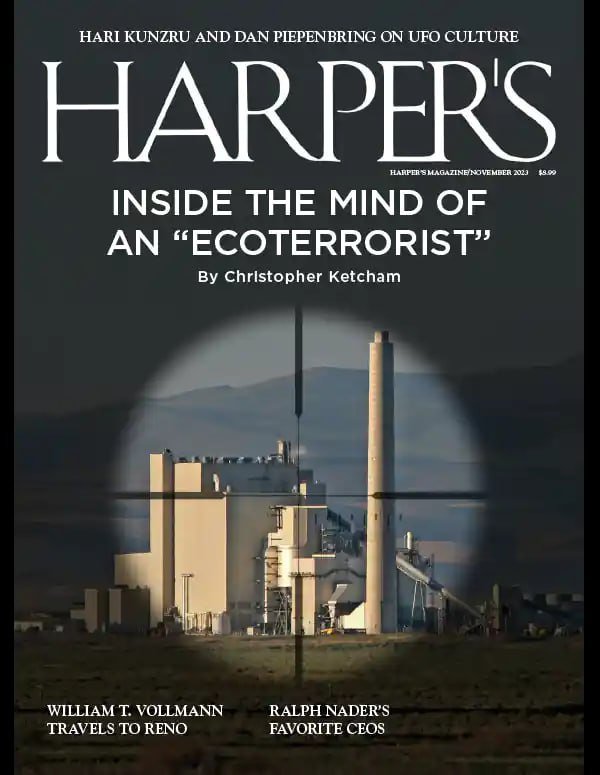 کتاب مجله انگلیسی هارپرز مگزین Harper’s Magazine – November 2023