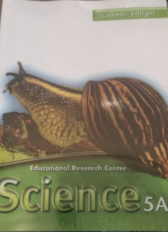 کتاب انگلیسی ساینس Educational Research center science 5A