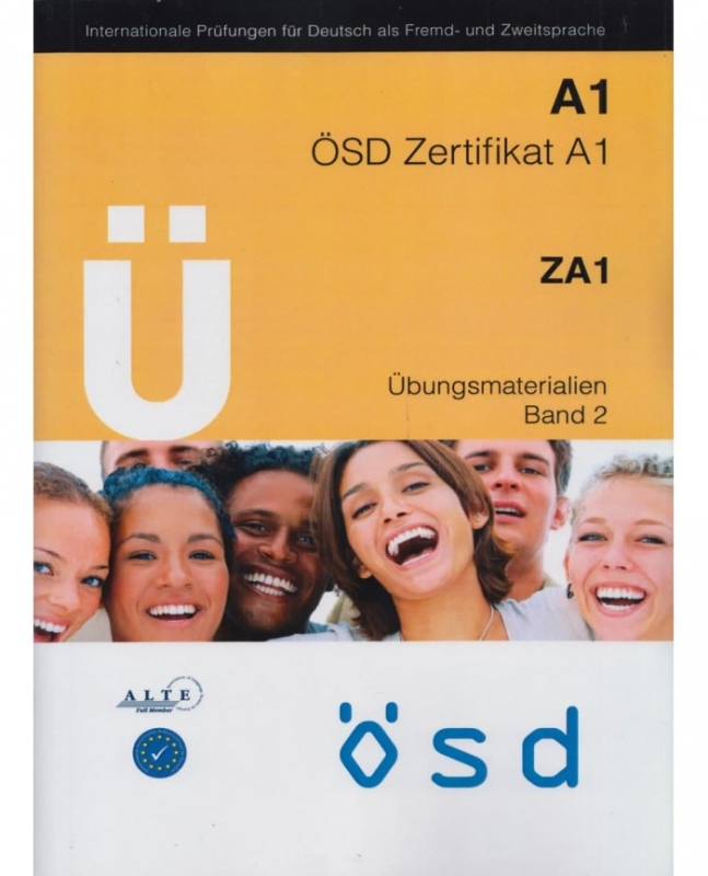 کتاب آزمون آلمانی یو او اس دی زرتیفیکات U ÖSD Zertifikat A1 ZA1 Band 2