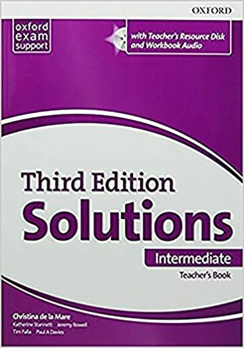 کتاب معلم سولوشنز اینترمدیت ویرایش سوم Solutions Intermediate Teacher’s Book Third Edition