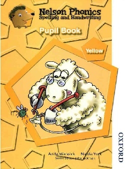 کتاب کودکان نلسون فونیکس Nelson Phonics Yellow Spelling And Handwriting Pupil Book