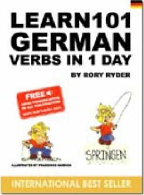 کتاب آلمانی لرن 101 جرمن وربز  Learn 101 German Verbs in 1 Day