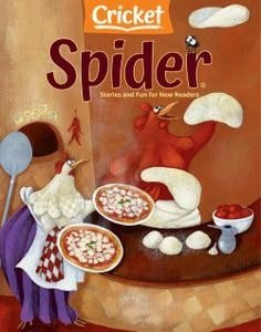 کتاب مجله انگلیسی کریکت اسپایدر Spider - April 2022