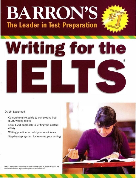 کتاب مهارت نوشتن برای آیلتس بارونز Barrons Writing for the IELTS