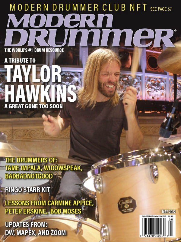 کتاب مجله انگلیسی مدرن درامر مگزین  Modern Drummer Magazine – May 2022