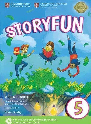 کتاب زبان استوری فان Storyfun for 5 Student + Home Fun Booklet 2nd