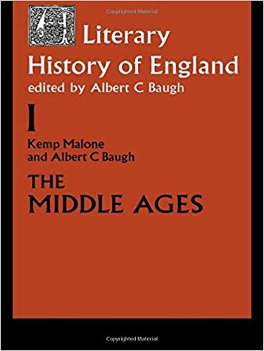کتاب زبان د لیتراری هیستوری آف انگلند The Literary History of England Vol 1 The Middle Ages to 1500 Volume 1 The Middle Ag