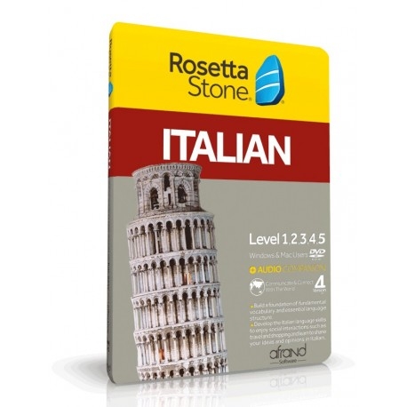 خودآموز زبان ایتالیایی رزتا استون افرند  ROSETTA STONE ITALIAN