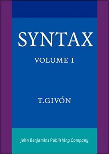 کتاب سینتکس ان اینتروداکشن Syntax An Introduction Volume I