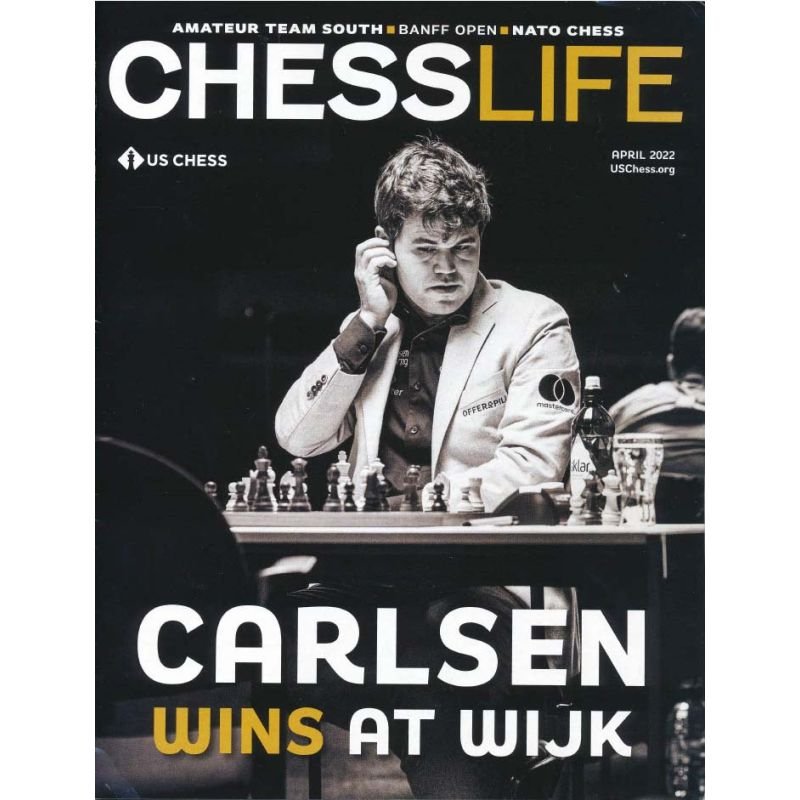 کتاب مجله انگلیسی چس لایف  Chess Life - April 2022