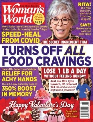 کتاب مجله انگلیسی ومنز ورد یو اس ای Woman's World USA - February 7, 2022