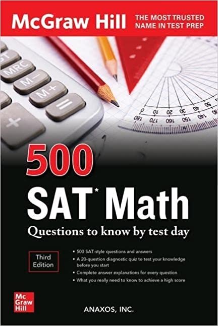 2 کتاب 500 اس ای تی ریدینگ رایتینگ 500SAT Reading Writing and Language Questions to Know by Test Day Third Edition
