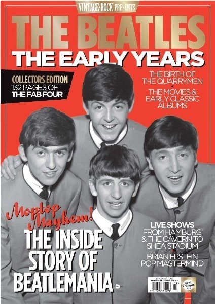 کتاب مجله انگلیسی وینتیج راک  Vintage Rock Presents - The Beatles The Early Years - 2017