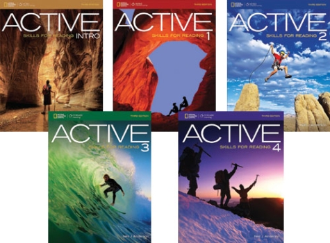 کتاب اکتیو اسکیلز فور ریدینگ ACTIVE Skills for Reading 3rd Edition مجموعه پنج جلدی
