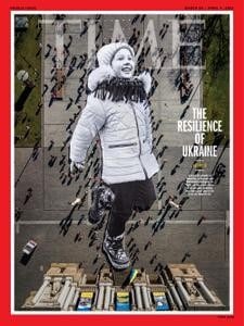 کتاب مجله انگلیسی تایم  Time International Edition - Double Issue, March 28/April 4, 2022