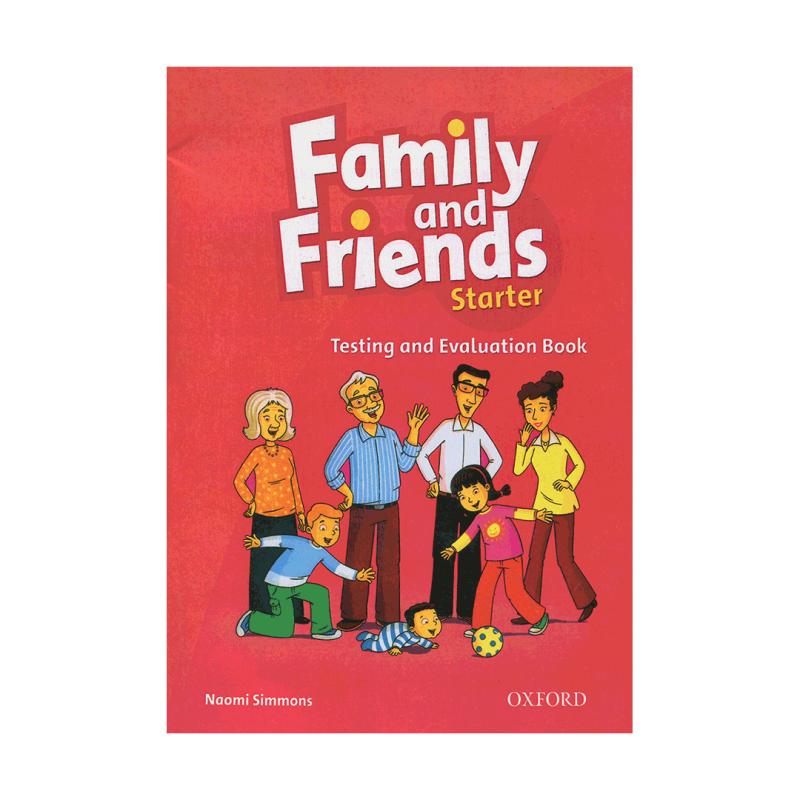 کتاب زبان تست اند اولیشن Family and Friends Test & Evaluation starter