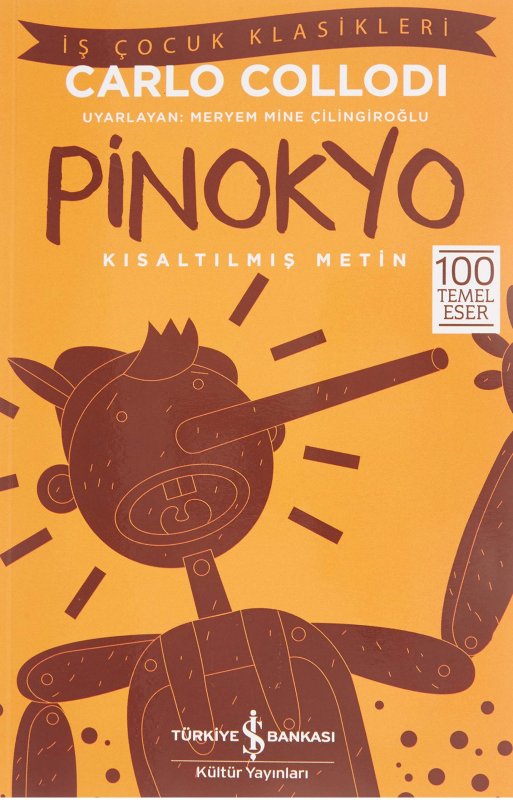 کتاب Pinokyo Kisaltilmis Metin رمان ترکی استانبولی پینوکیو