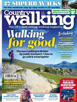 کتاب مجله انگلیسی کانتری واکینگ  Country Walking - June 2022