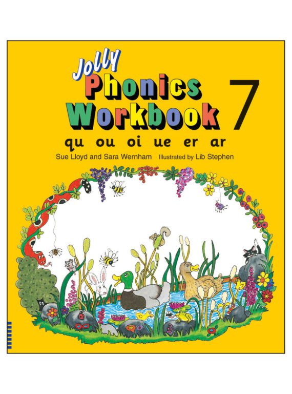 کتاب زبان کودکان جولی فونیکس ورک بوک 7 Jolly Phonics Work book