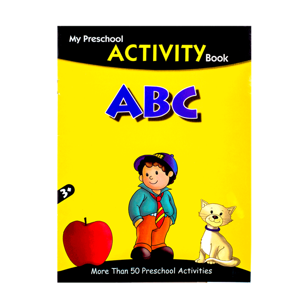 کتاب زبان مای پری اسکول اکتیویتی بوک  My Preschool Activity Books ABC