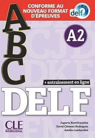 کتاب زبان فرانسوی ABC DELF A2 + Entrainement en ligne