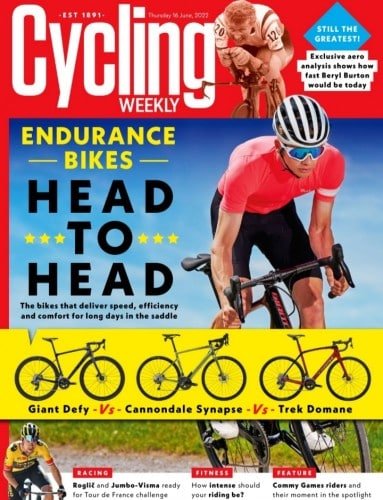 کتاب مجله انگلیسی سایکلینگ ویکلی Cycling Weekly - 16 June, 2022