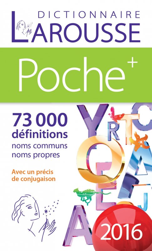 کتاب زبان فرانسه لاروس دیکشنیر د پوچ Larousse dictionnaire de poche plus 2016