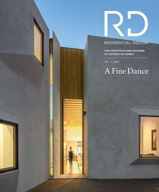 کتاب مجله انگلیسی رزیدنتال دیزاین  Residential Design - Volume 1, 2022